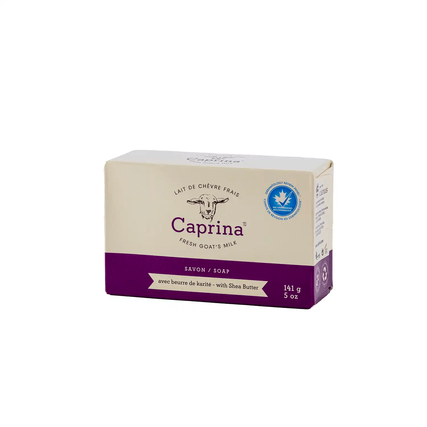Caprina Shea Butter Goat Milk Bar Soap