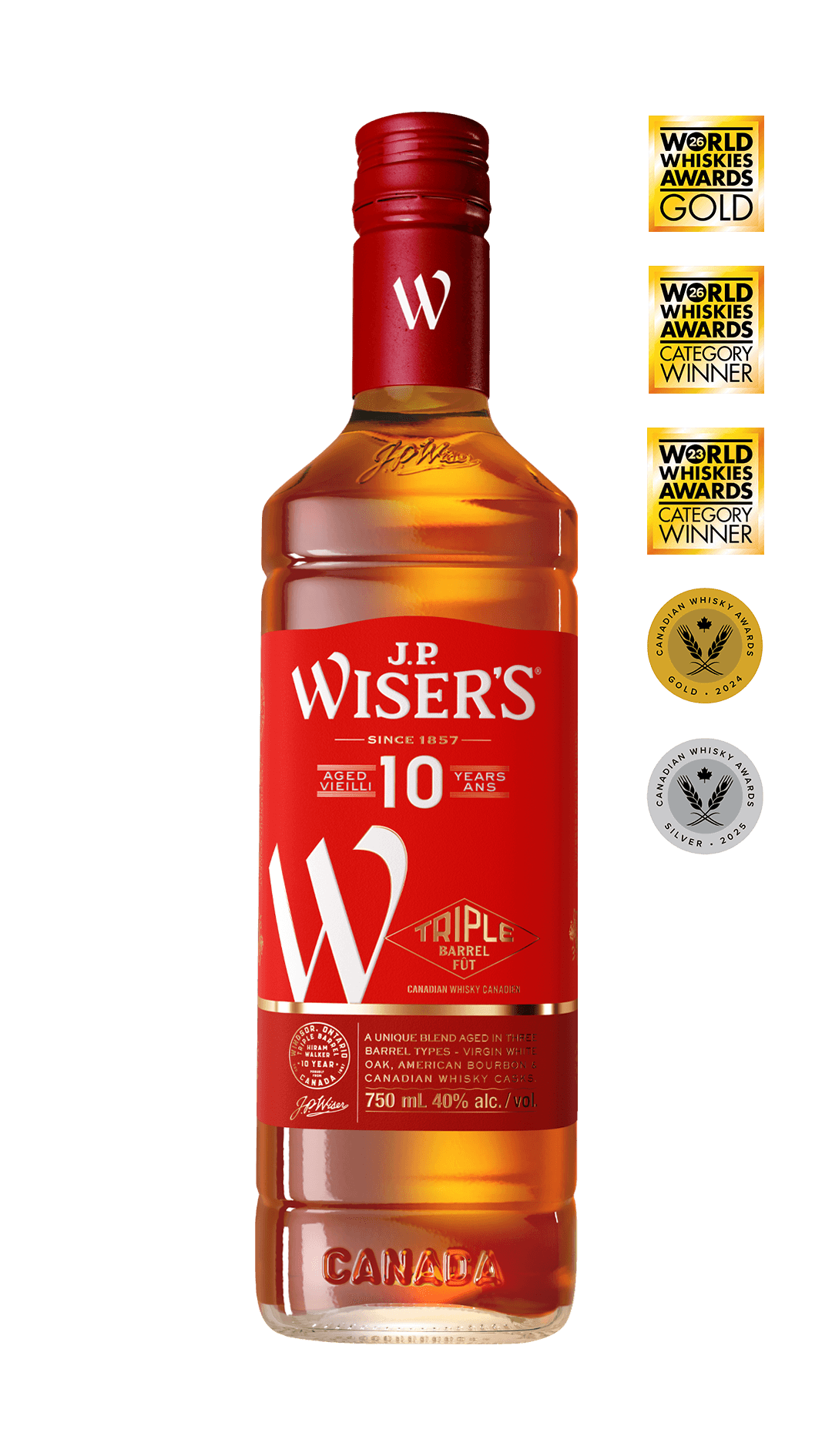 J.P. Wiser's 10 Year Old
