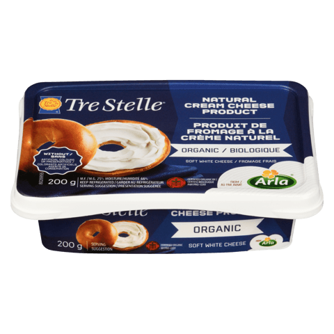 Tre Stelle Organic Cream Cheese, 200 g