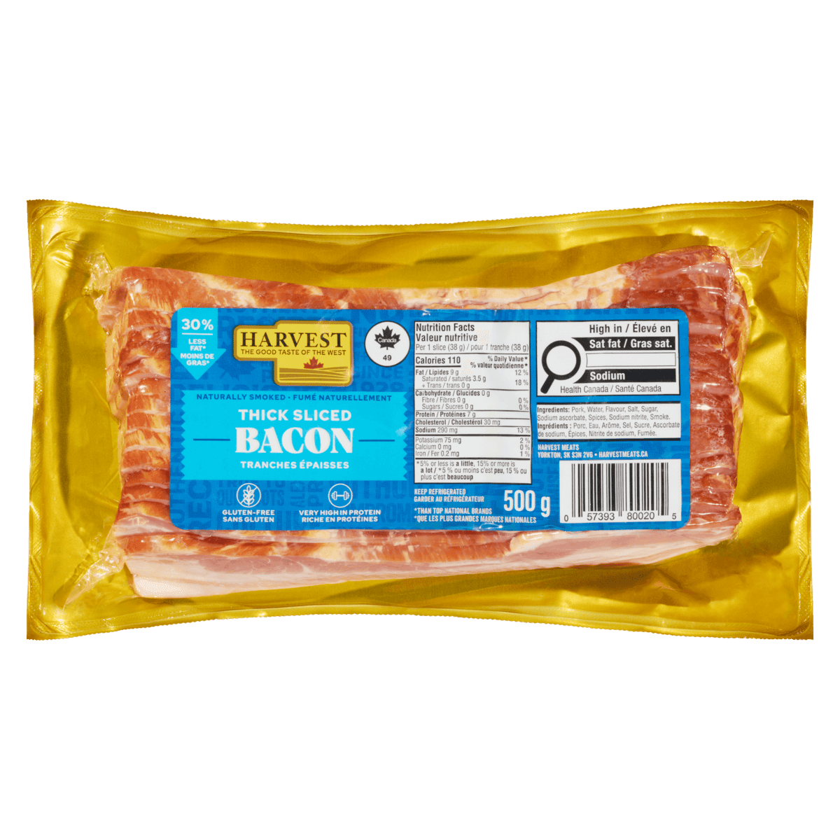 Harvest Meats Thick Sliced Bacon