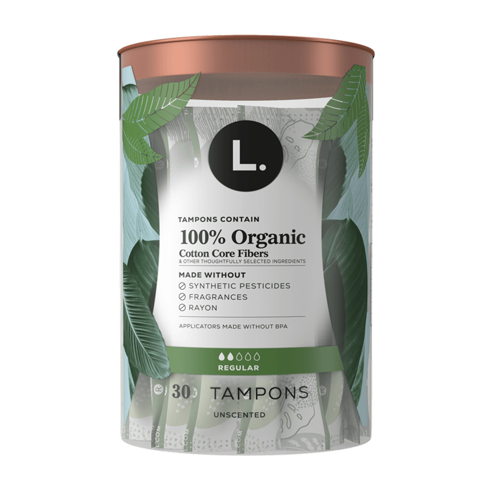L. Regular Organic Cotton Tampons
