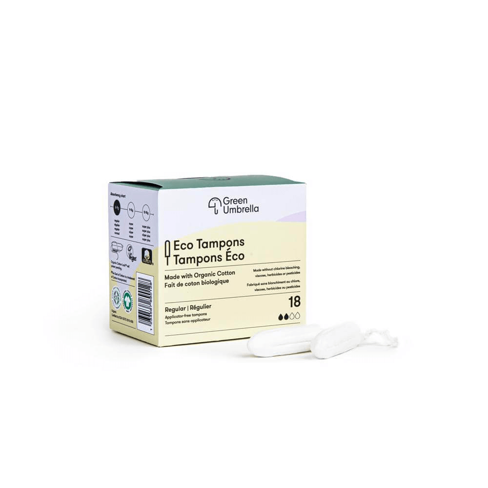 Only Applicator-Free Organic Cotton Tampons