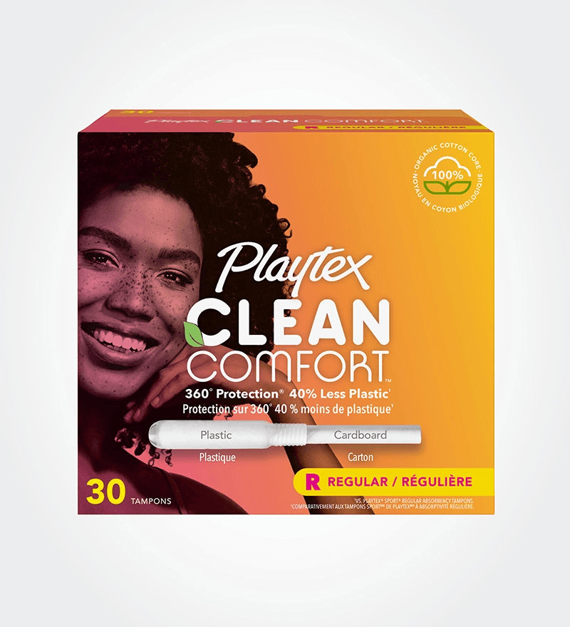 Playtex Clean Comfort Regular Tampons