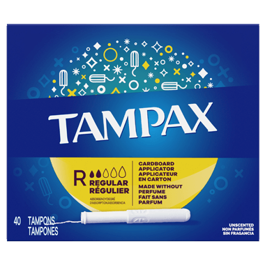 Tampax Cardboard Regular Tampons