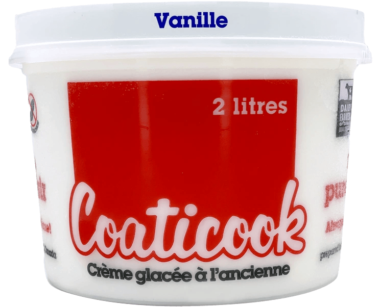 Coaticook Vanilla Ice Cream