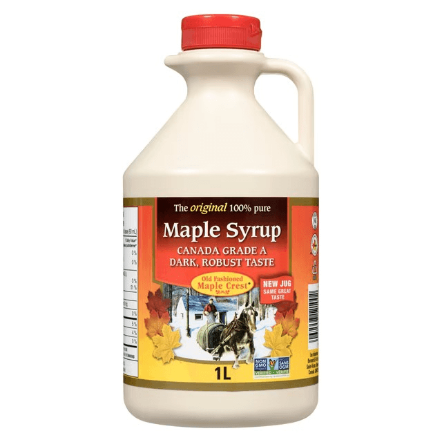 Old Fashioned Maple Crest Maple Syrup 1 L
